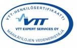 VTT-henkilösertifikaatti, märkätilojen vedeneristäjä